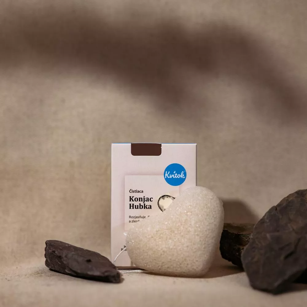 Kvitok Rense-svamp Konjac (hvid)