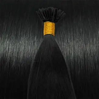 50 cm Cold Fusion hair extensions Sort 1#