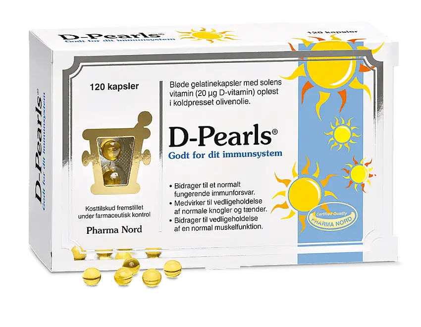 D-Pearls 20 µg - 120 kaps.