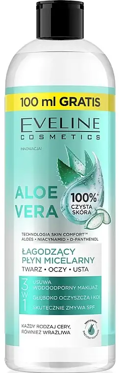 Micellært vand med aloe vera 3 i 1 67484759