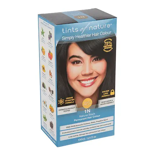 Hårfarve 1N Black Tints of