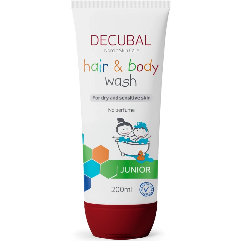 Decubal Junior Hair & Body Wash 200 ml