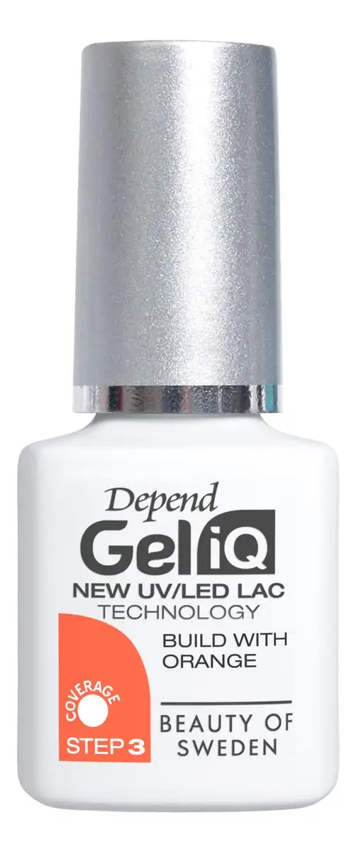 Depend Cosmetic Gel iQ Build With Orange - 5 ml.