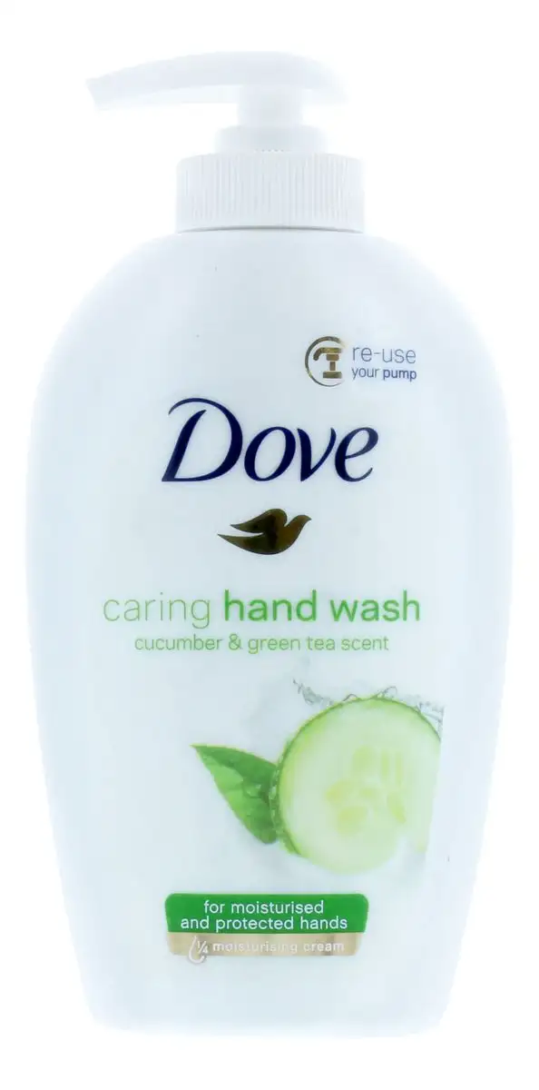 Dove Caring Hand Wash Cucumber & Green Tea - 250 ml.
