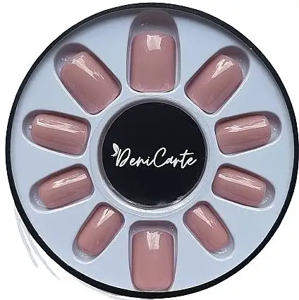 Press-on negle 'Beige Nude', med lim, 24 stk 50209260