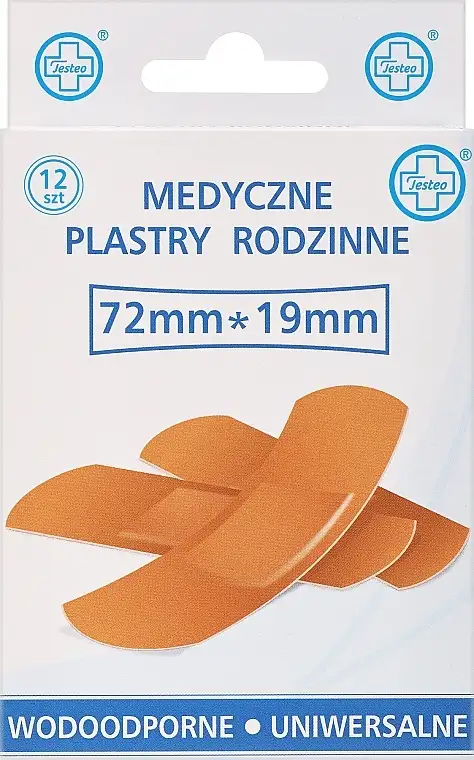 Medicinsk plaster, vandafvisende, 72 x 19 mm 67428022