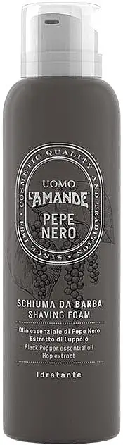 Fugtgivende barberskum "Sort peber" 47203061