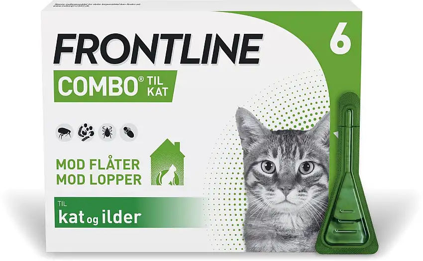 Frontline Combo, kat - 6 pipetter