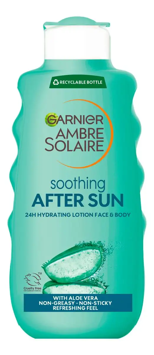 Garnier Ambre Solaire After Sun 24h Hydrating Face & Body Lotion - 175 ml.