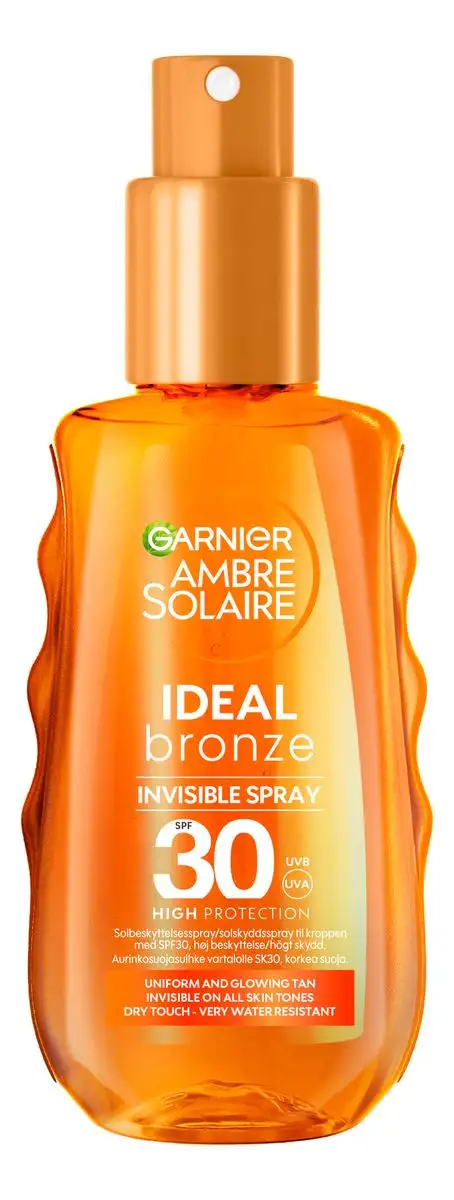 Garnier Ambre Solaire Ideal Bronze Invisible Spray SPF30 - 150 ml.
