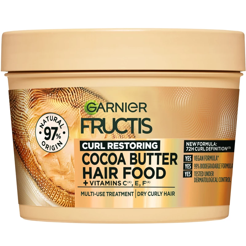Garnier Fructis Hair Food Cocoa Butter Mask 400 ml