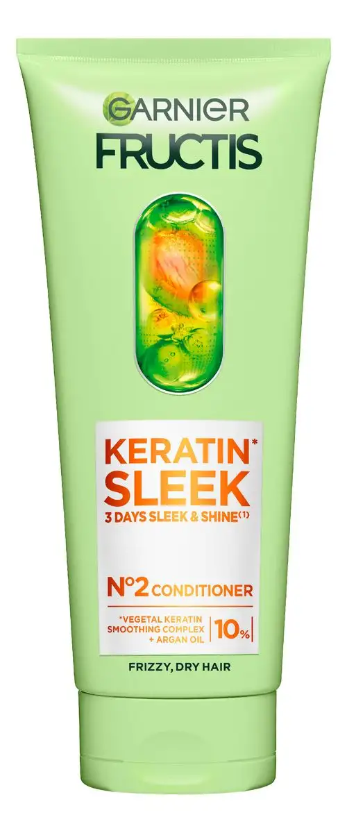 Garnier Fructis Keratin Sleek Balsam - 200 ml.