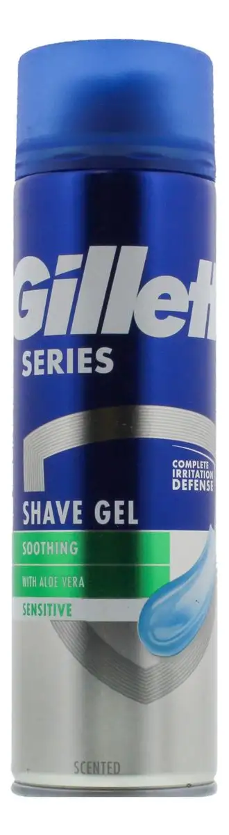 Gillette Series Soothing Shave Gel Sensitive - 200 ml.