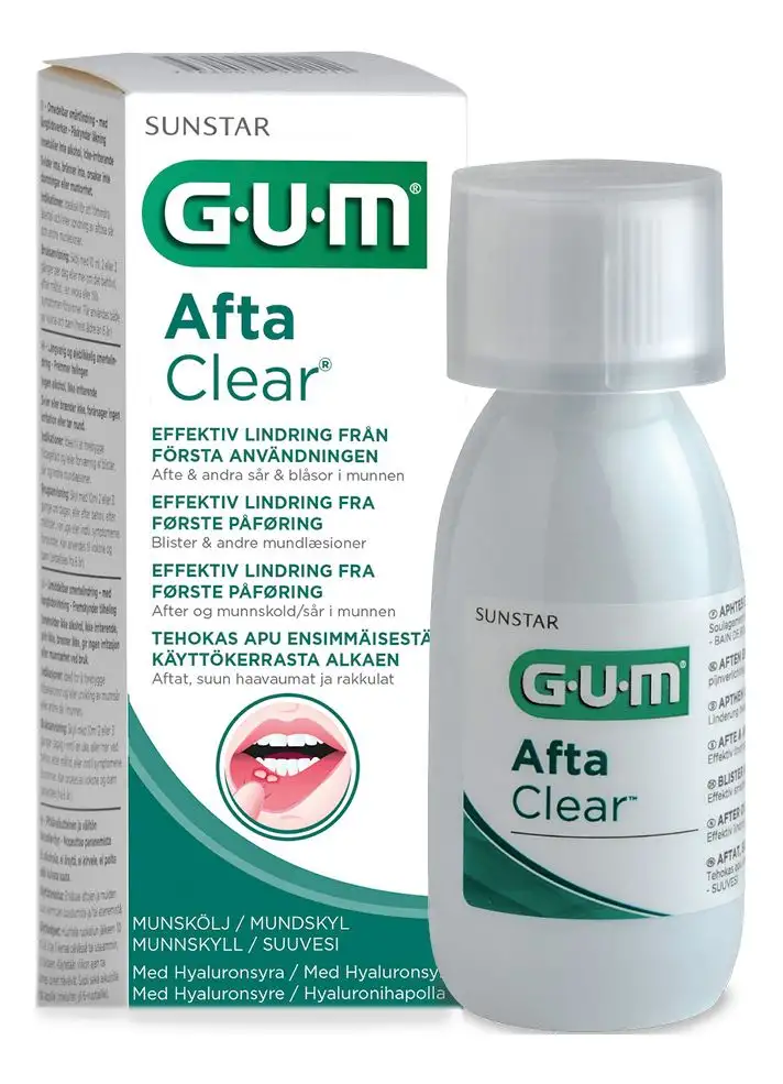 Gum AftaClear mundskyl - 120 ml