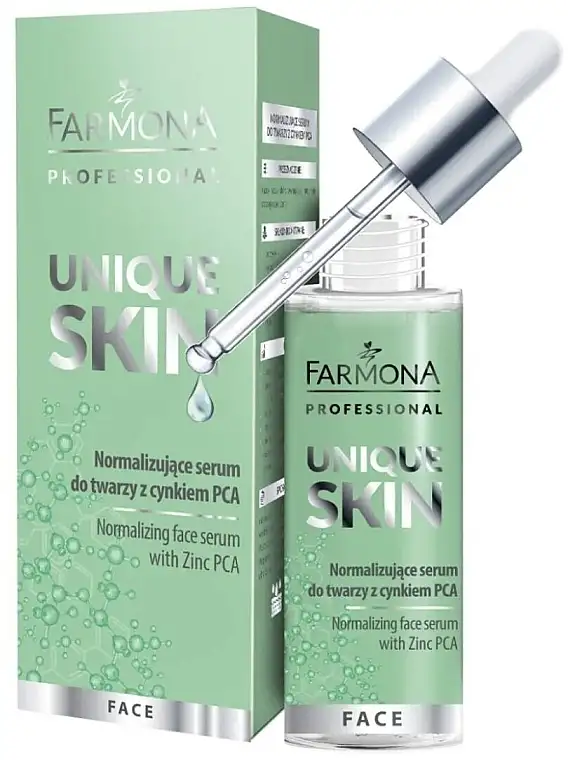 Serum til normalisering af ansigtshud med zink PCA 15761485