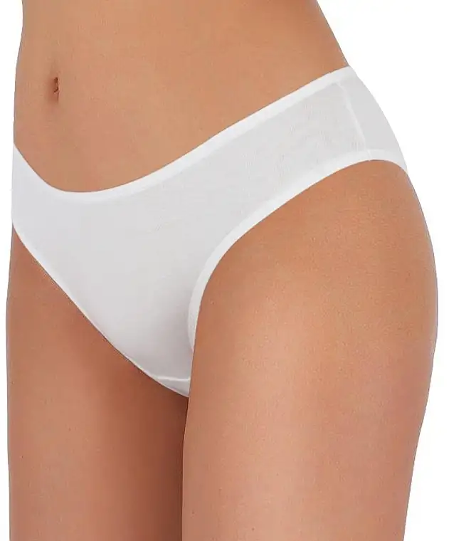 Trusser-skrå, Basic Panties 001, hvid, 3 stk. 25644580