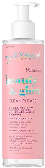 Eveline Cosmetics Beauty & Glow Clean Please Facial Cleansing Micellar Gel 70481200