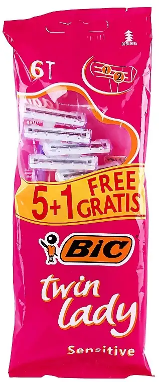 Kvinders barbermaskine „Twin Lady“, 6 stk 31018564