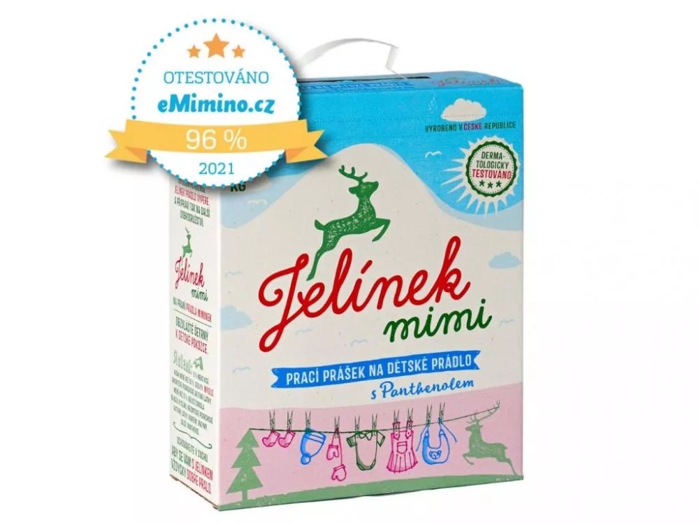 Jelen Jelínek mimi vaskepulver til babytøj 3kg