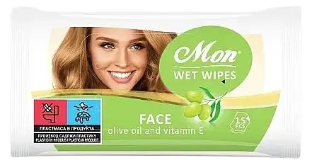 Vådservietter til ansigt med aloeekstrakt 68784365