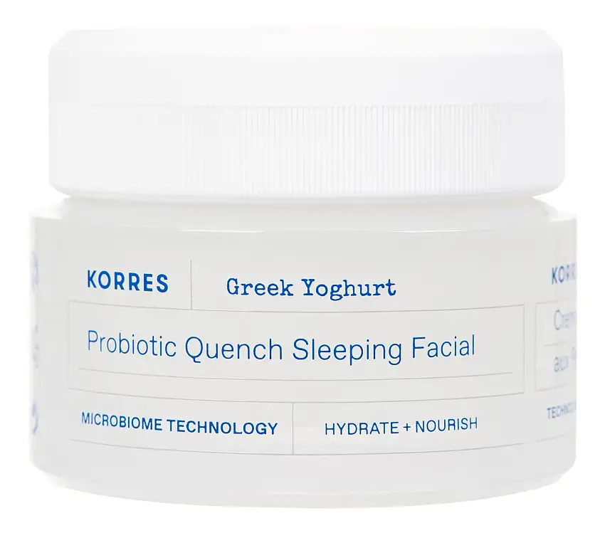 Korres Greek Yoghurt Probiotic Quench Sleeping Facial - 40 ml.