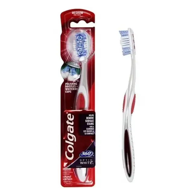 Colgate - Tandbørste 360 Optic White
