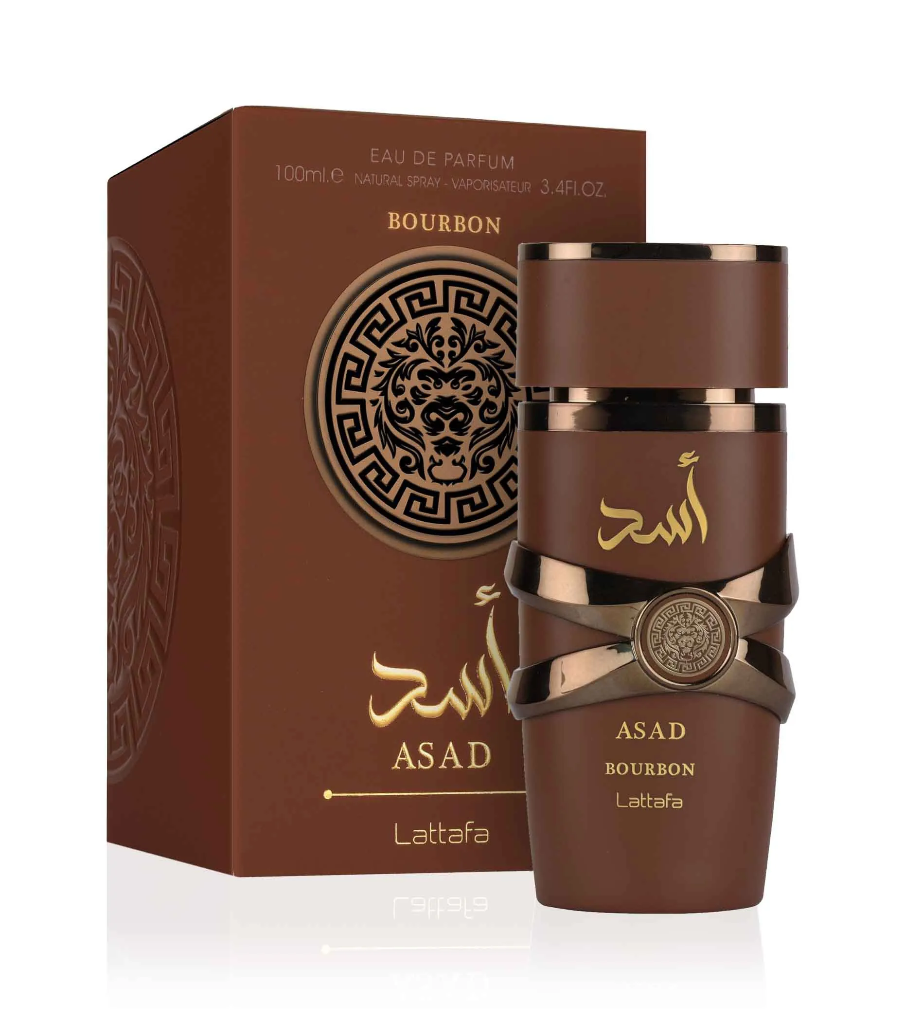 Lattafa Asad Bourbon parfumeret vand til mænd 100 ml