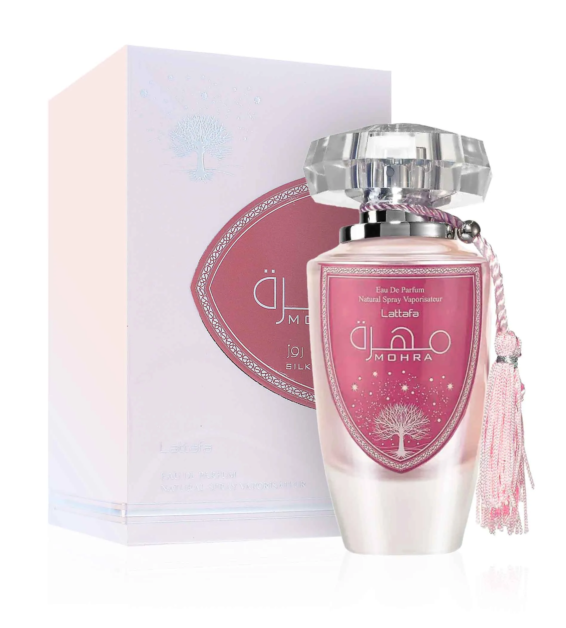 Lattafa Mohra Silky Rose parfumeret vand til kvinder 100 ml