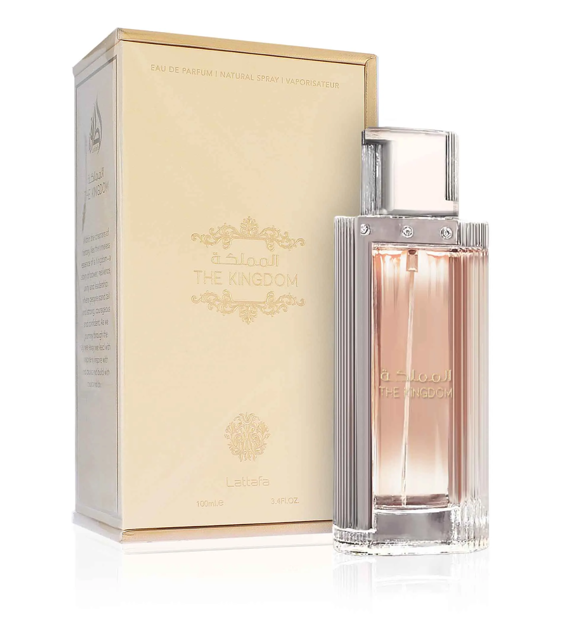 Lattafa The Kingdom parfumeret vand til kvinder 100 ml