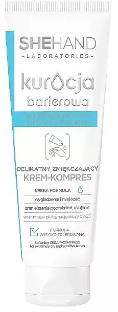 Blid beroligende creme-kompression til meget tør og følsom hud på hænderne 36182809