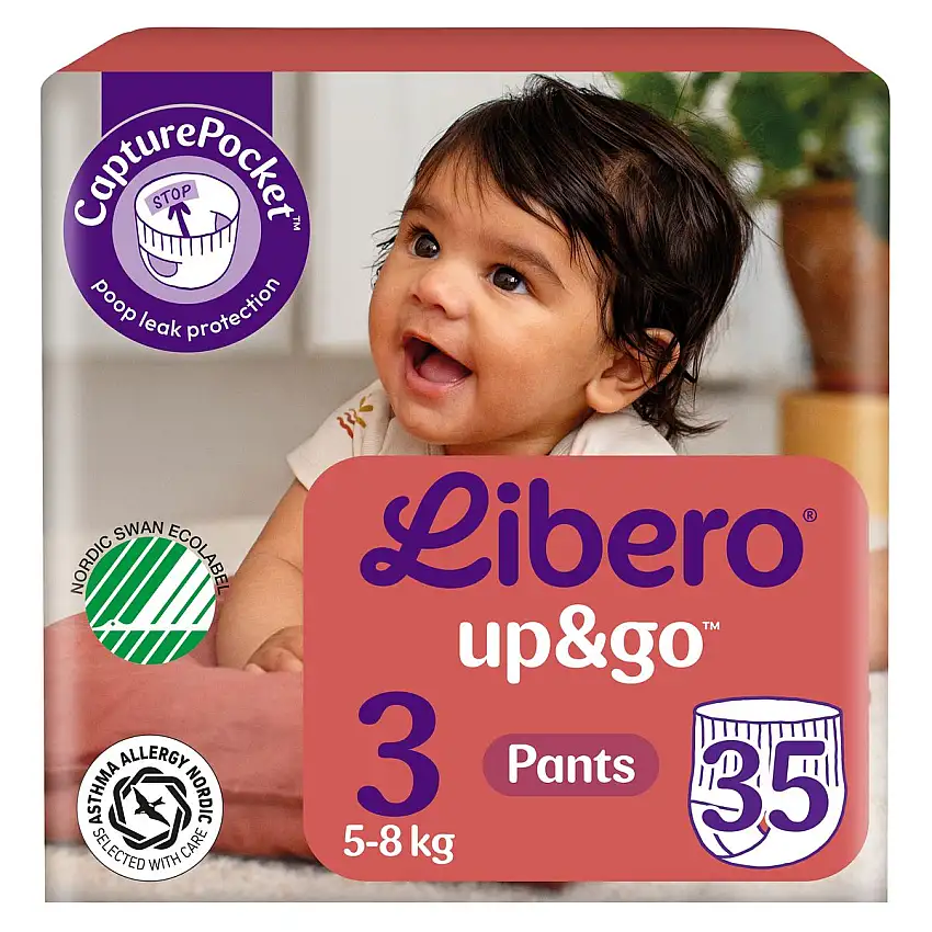 Libero Up&Go 3 Bukseble 5-8 kg - 35 stk.