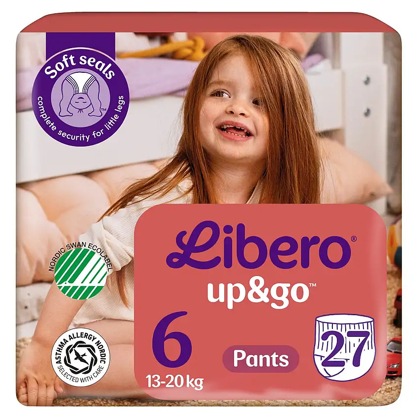 Libero Up&Go 6 Bukseble 13-20 kg - 27 stk.