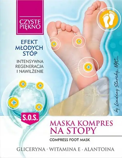 Fodkompress maske, 2 stk.. 24083371