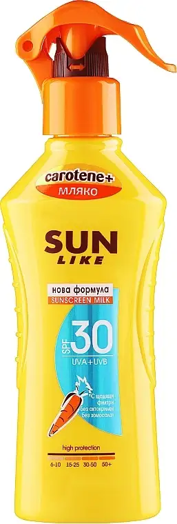 Solmælk med beta-caroten og E-vitamin 54021783