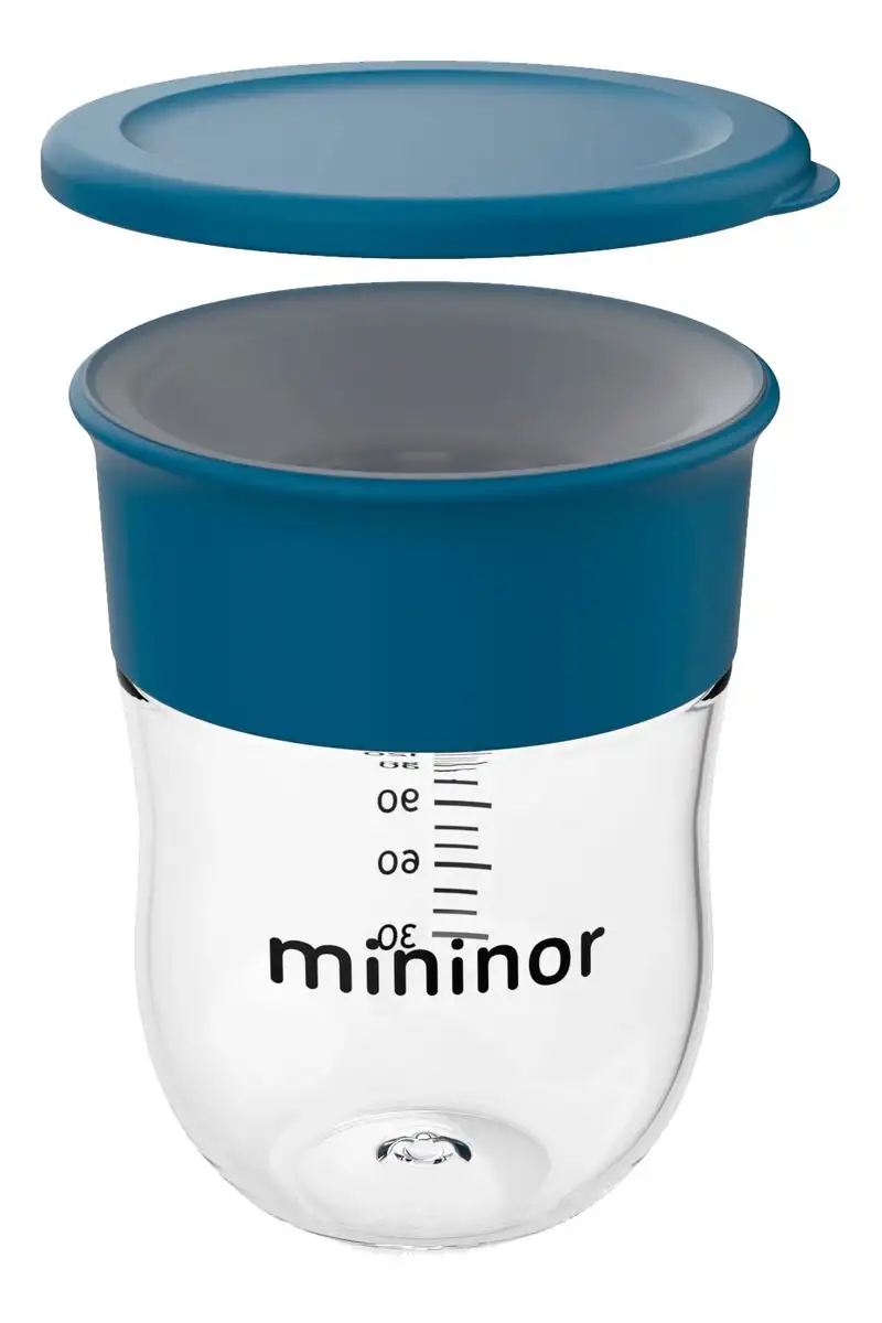 Mininor Drikkekop Baby Blåhval - 220 ml.