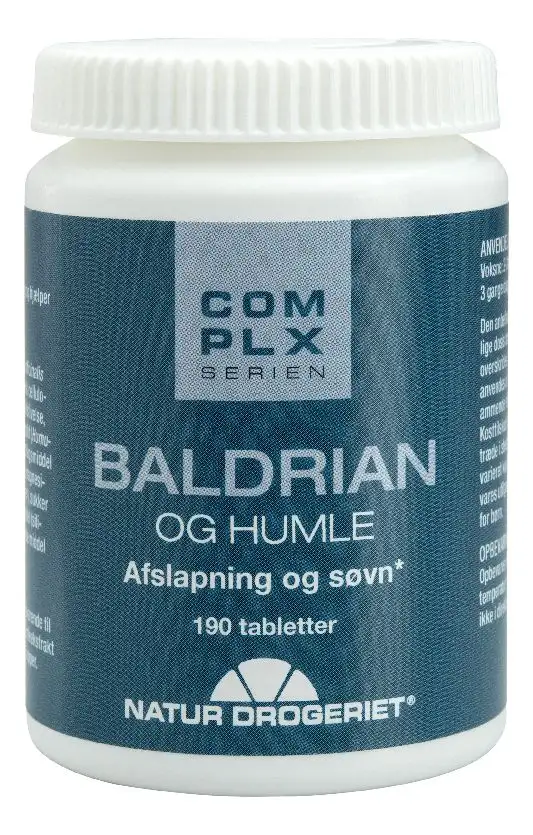 Natur-Drogeriet Baldrian & Humle - 190 tabl.