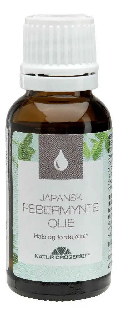 Natur-Drogeriet Japansk Pebermynteolie - 20 ml.