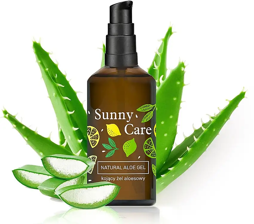 Fugtgivende og beroligende aloe gel 44661071