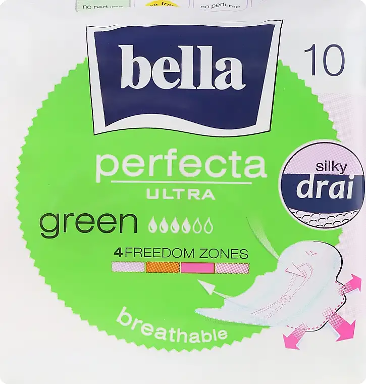 Hygiejnebind Perfecta Green Drai Ultra 10 stk. 12548926