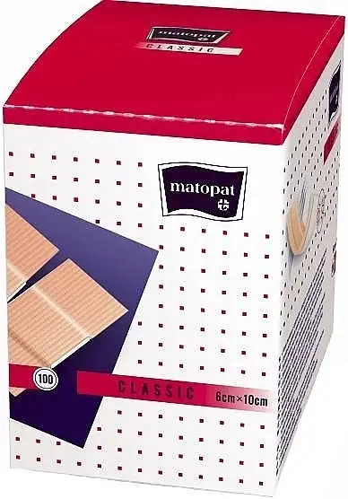 Matopat Classic medicinsk plaster, 6 cm x 10 cm 25816018