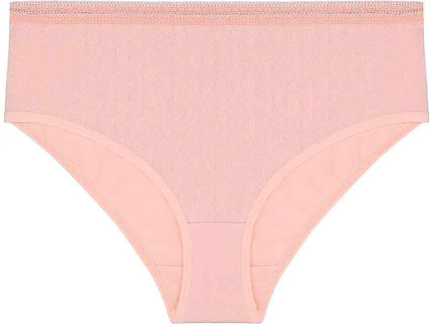 Dametrusser med blonder, BDM500-037, beige 58000165