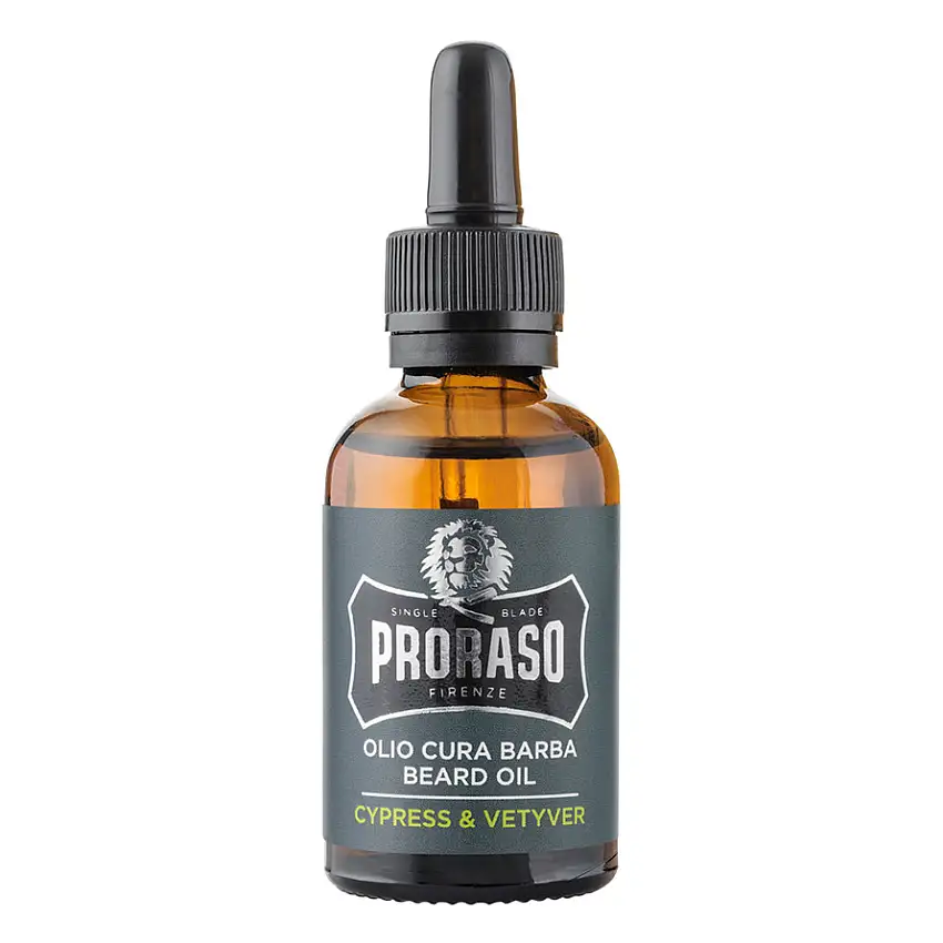 Proraso Skægolie, Cypress & Vetiver, 30 ml.