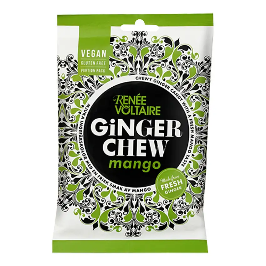Renée Voltaire Ginger Chews Mango 120 g