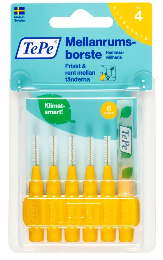 TePe Mellemrumsbørster 0,7 mm 6 stk