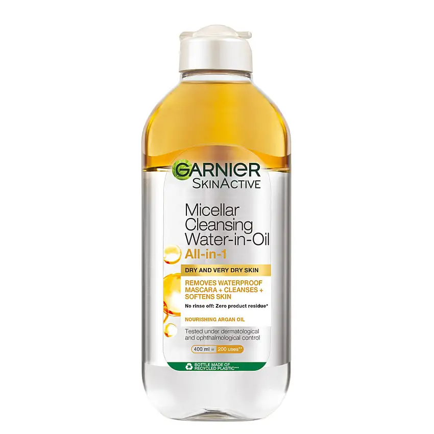 Garnier Skin Active Micellar Cleansing Water in Oil, Dry & Very Dry Skin 400 ml