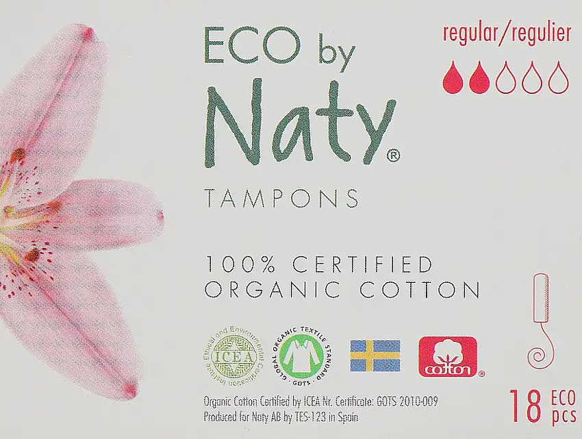 Tamponer "Almindelige", 18 stk. 87654923