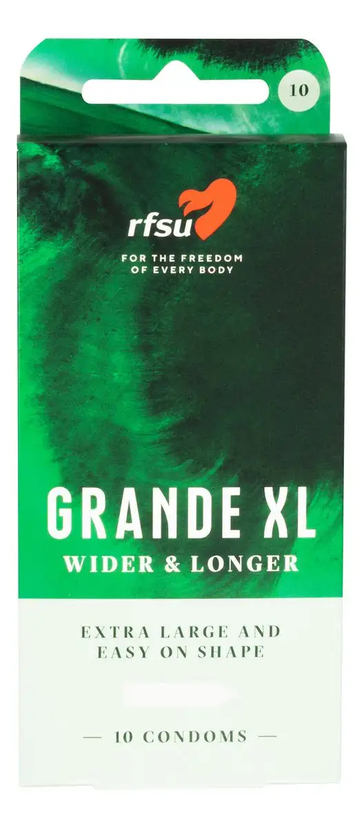 RFSU Grande kondomer Grande XL - 10 stk