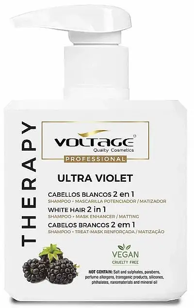 Shampoo-balsam til lyst eller gråt hår 2 i 1 65307384