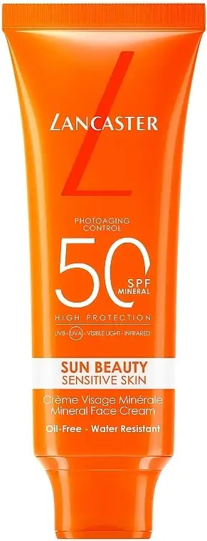 Vandtæt ansigtssolcreme til følsom hud 26187103