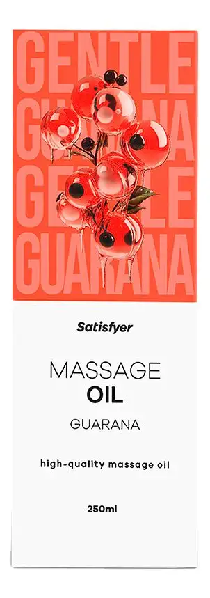Satisfyer massageolie, Guarana - 250 ml.